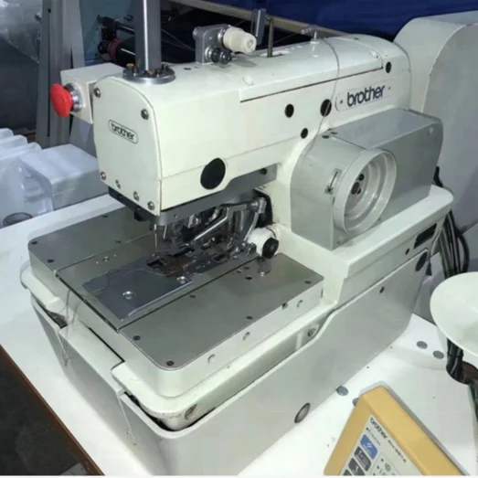
Used brother buttonhole machine rh-981a-00 / 01 / 02 computer round head industrial electric sewing machine 