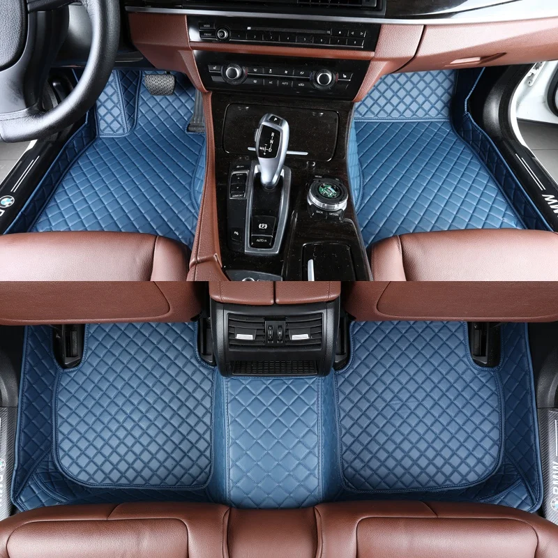 Custom Name/logo Luxury Car Mats Print Logo Design Carpet Car Floor