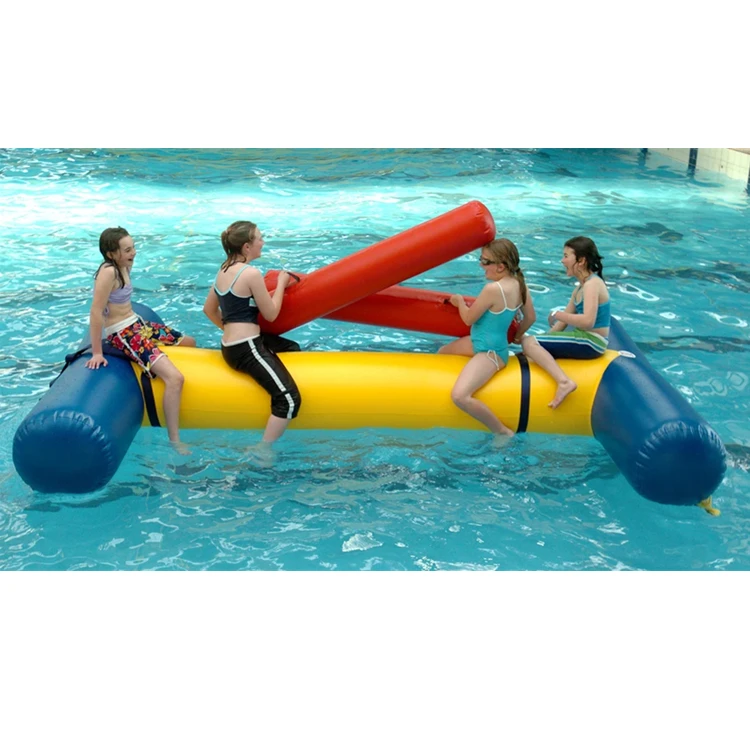 inflatable  floating  fighting game for swimming pool playing