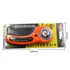 Free Shipping 45mm Rotary Cutter Set for Fabric Paper Vinyl Circular Cut Cutting Disc Patchwork Leather Craft Sewing Tool