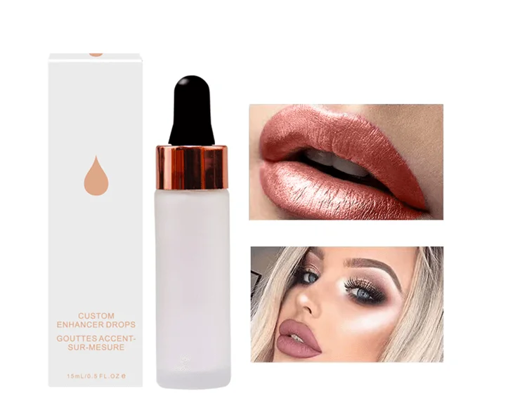 Oem Wholesale 8 Colors Lightweight Vegan Cosmetics High Pigment Custom Vendor Liquid Pravate Label Makeup Highlight Highlighter