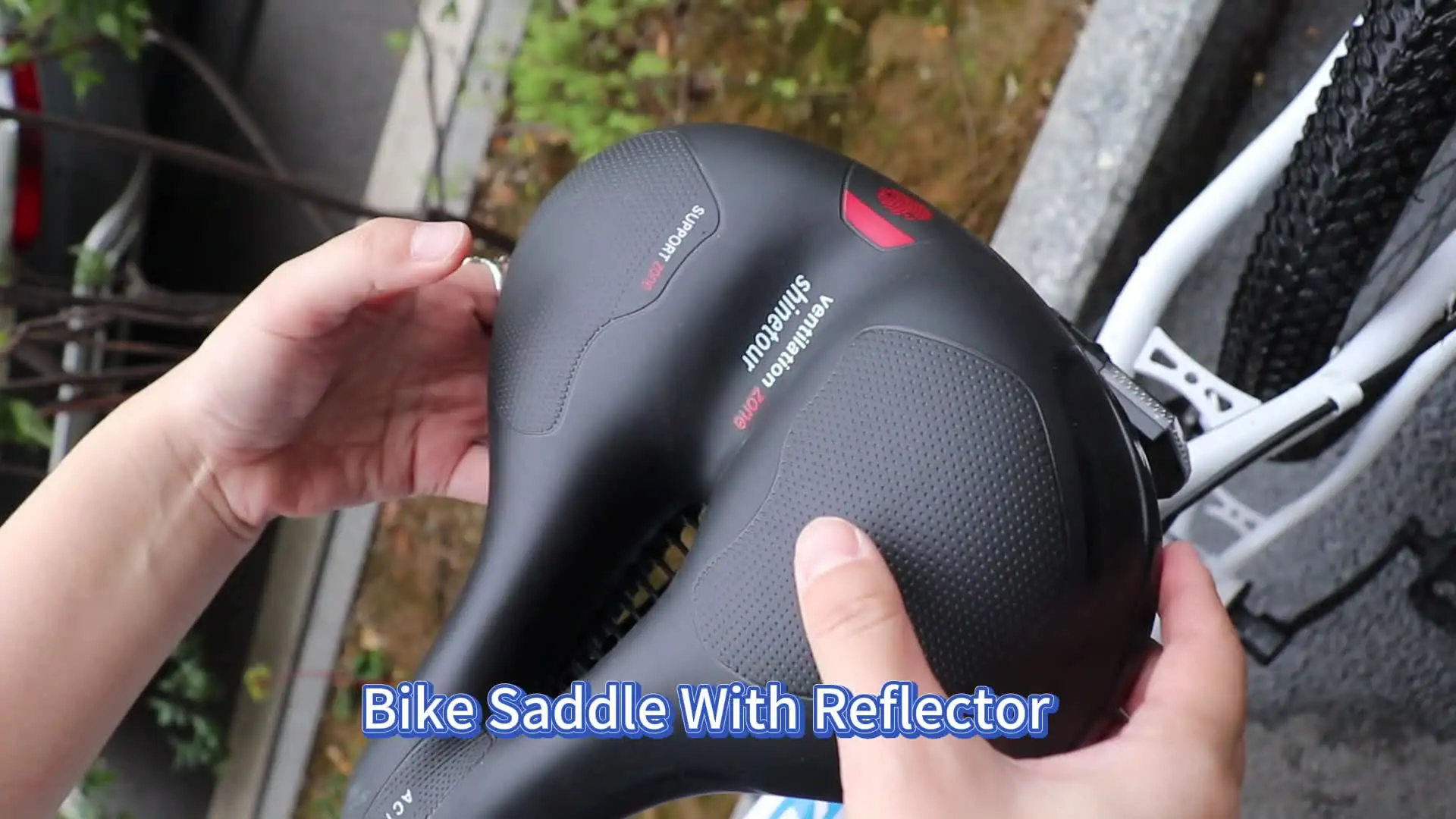 Mountain Bike Large Bicycle Saddle Big Butt Saddle Comfortable