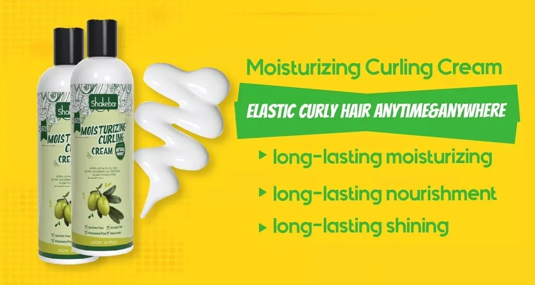 Professional Hair Styling Products Hair Curling Cream For Hair Styling
