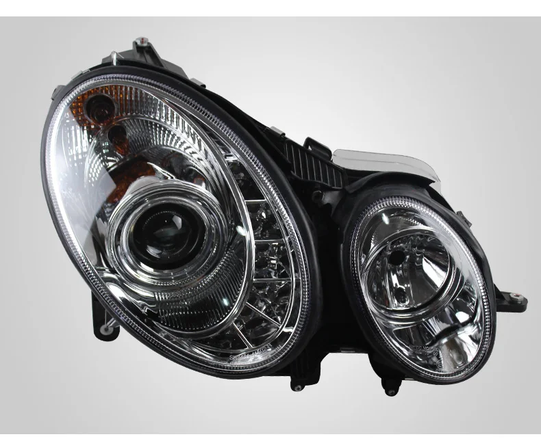 Car Parts Headlight For 0309 W211 Eclass Black Hid/xenon Model E240