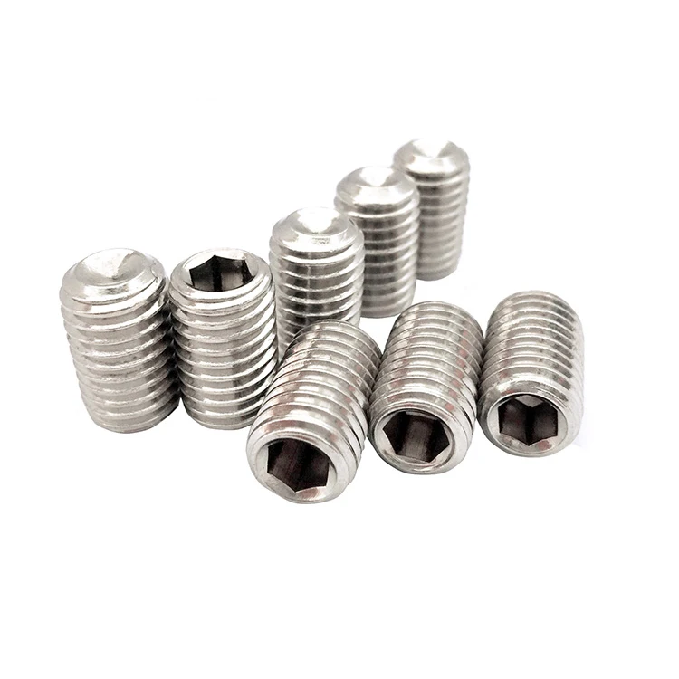 din916不锈钢内六角平头螺钉 - buy 带杯点的内六角