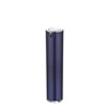 straight cylinder purple double wall 15ml 30ml 50ml acrylic lotion serum message oil bottle for face body care