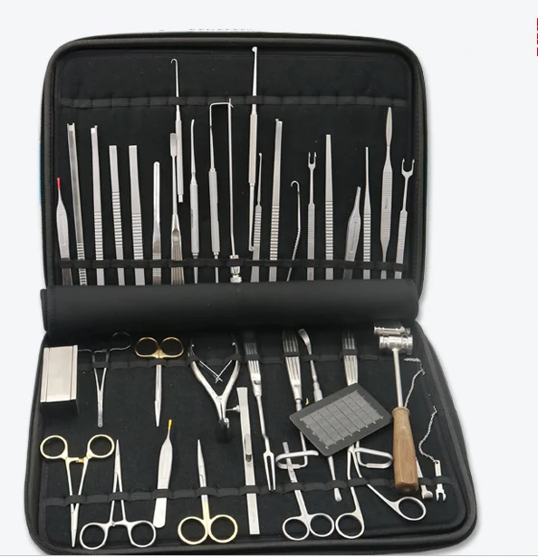39pcs Rhinoplasty Surgical Instruments Set With Nasal Forceps Surgical Scissors Instruments Kits