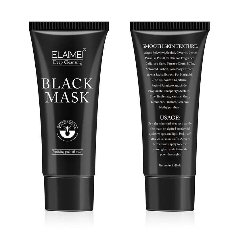 Wholesale Exfoliating Pore Cleanser Mask Peel Off Black Charcoal Mask