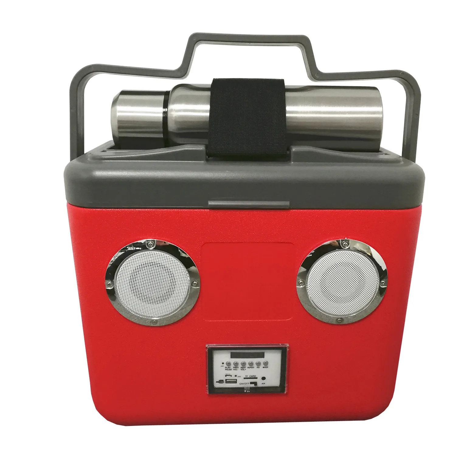Trwireless15l Cooler Bluetooth Speakers With Flask Portable Travel Cooler With Subwoofer For