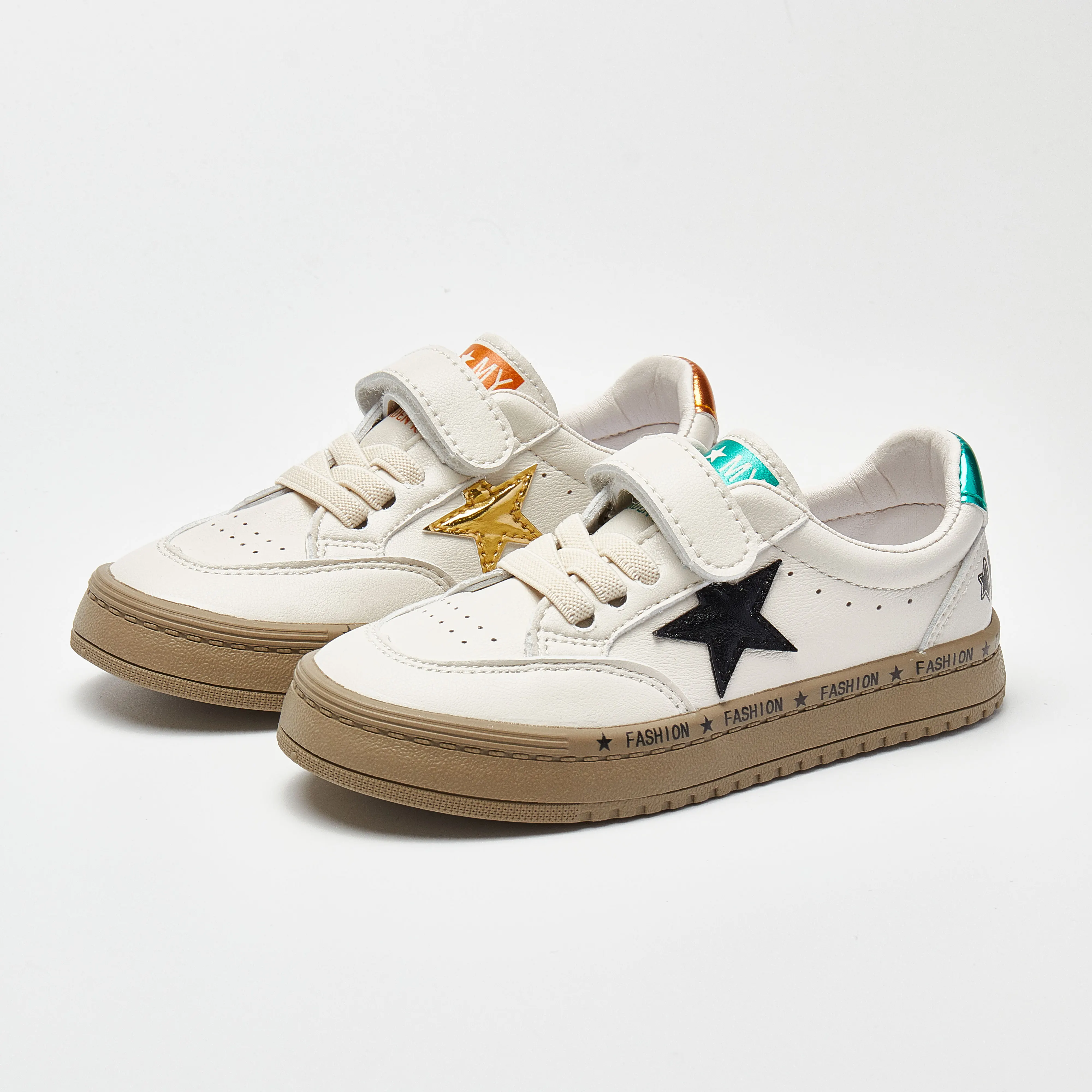 高品质最新设计儿童舒适超细纤维皮鞋儿童休闲鞋