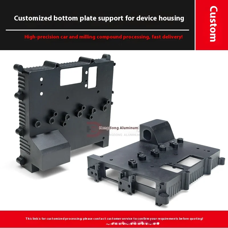 CNC Precision Customized Brass Aluminum Alloy Box Hardware Parts Bracket Non-Standard Processing Lathe Milling Machine Metal manufacture