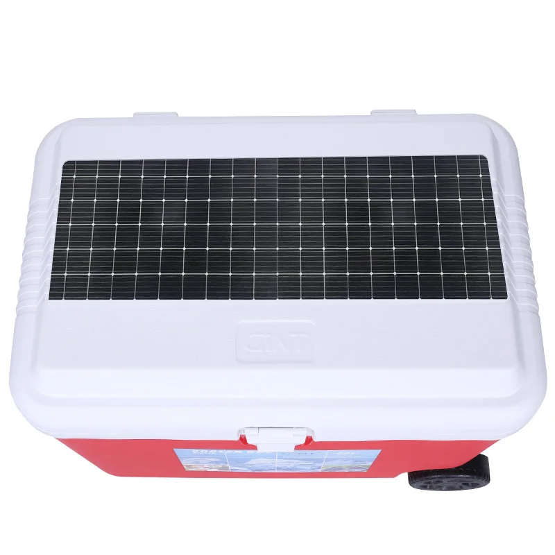 Gint New Design 50l Solar Power Portable Large Wheels Beer Food Cans
