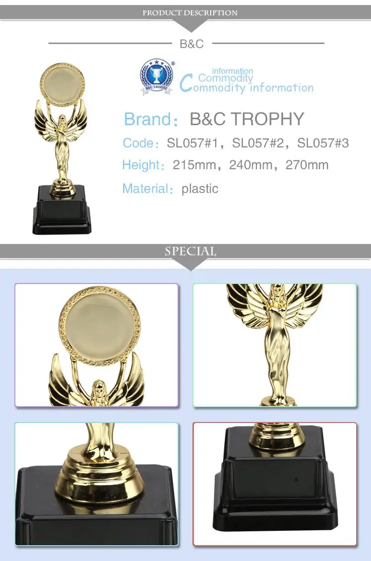 2023 Sl Series Goddess Trophy Metal Assembled Sports Trophy Buy