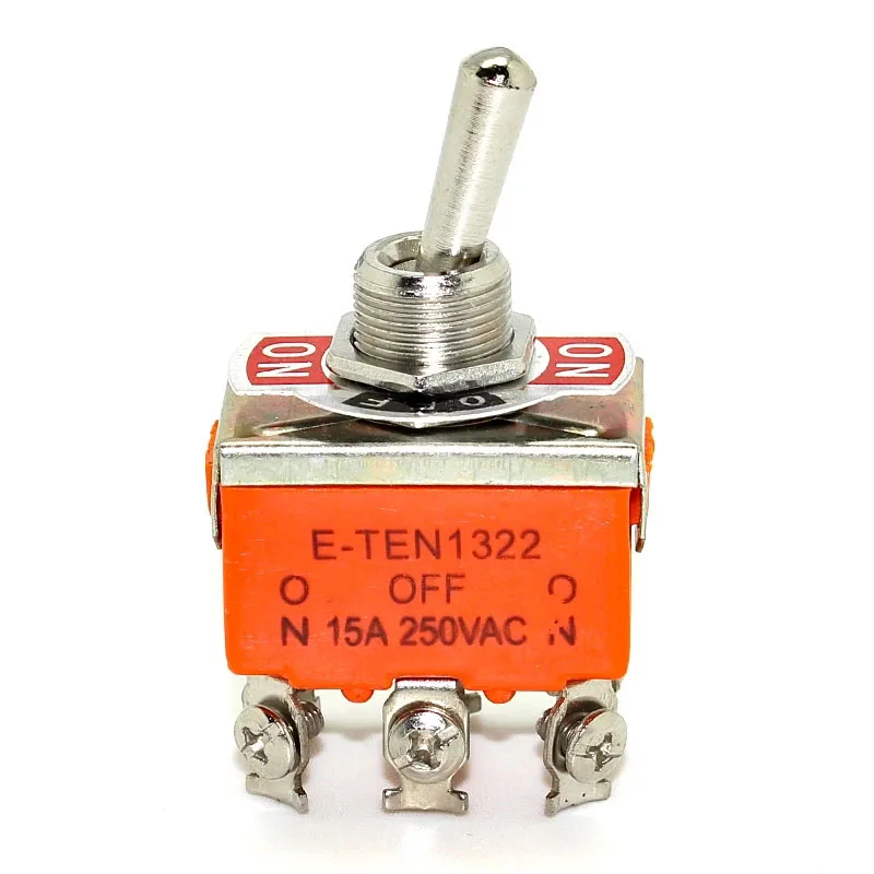 15a 250v Kn3c E-ten1322 1021 1122 1221 1321 6pin Toggle Switch On Off ...