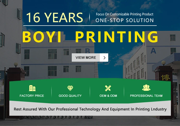 BOYi Printing is a leading manufacturer for sticky notes,memo pads,paper box and notebooks since 2003