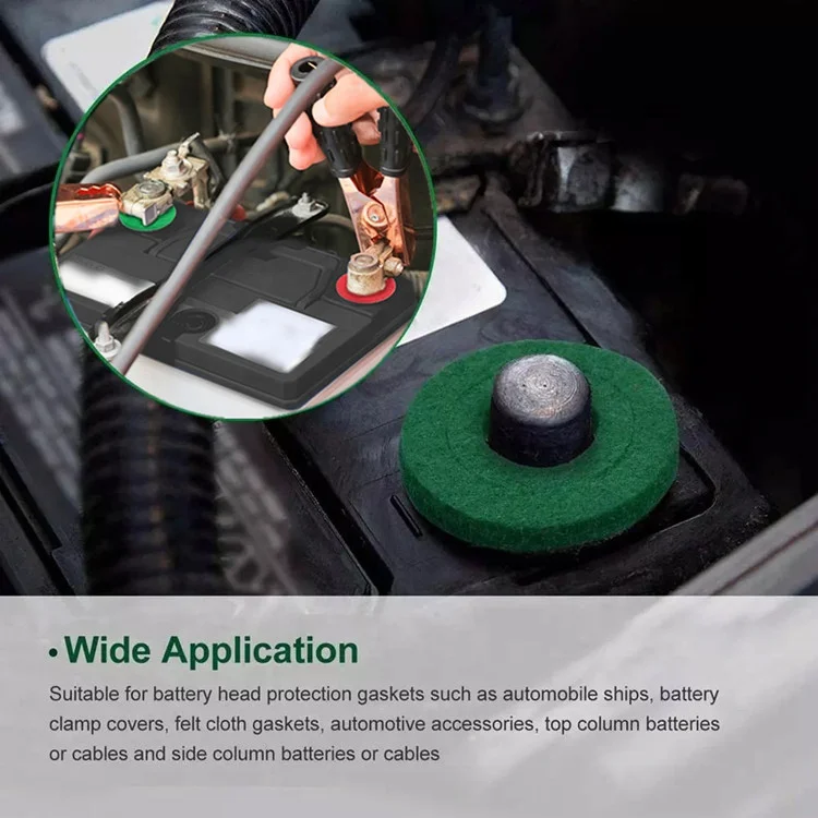 Car Battery Terminal Anti Corrosion Pads Fiber Battery Terminal