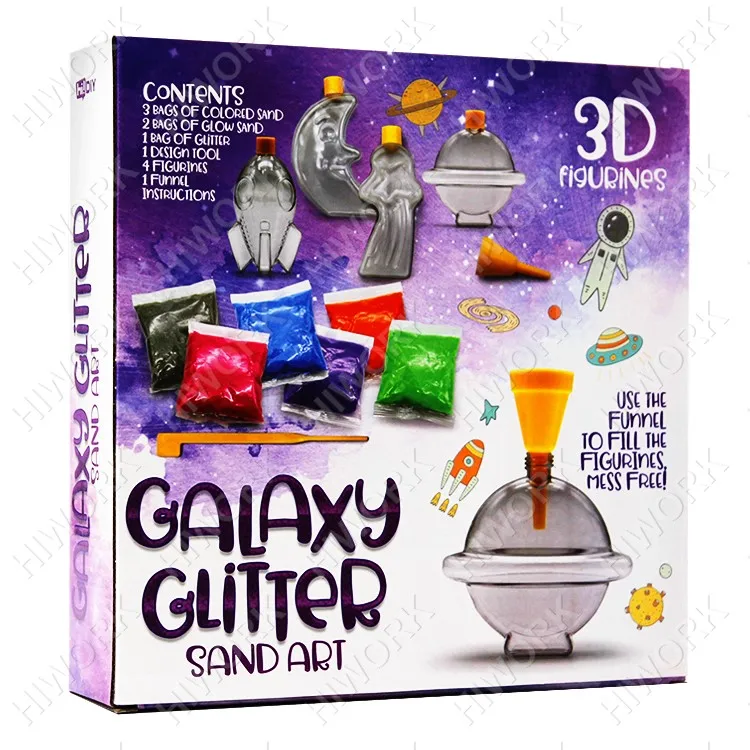 Diy Educational Toy Natural Color Sand Art For Decoration Kids Toys