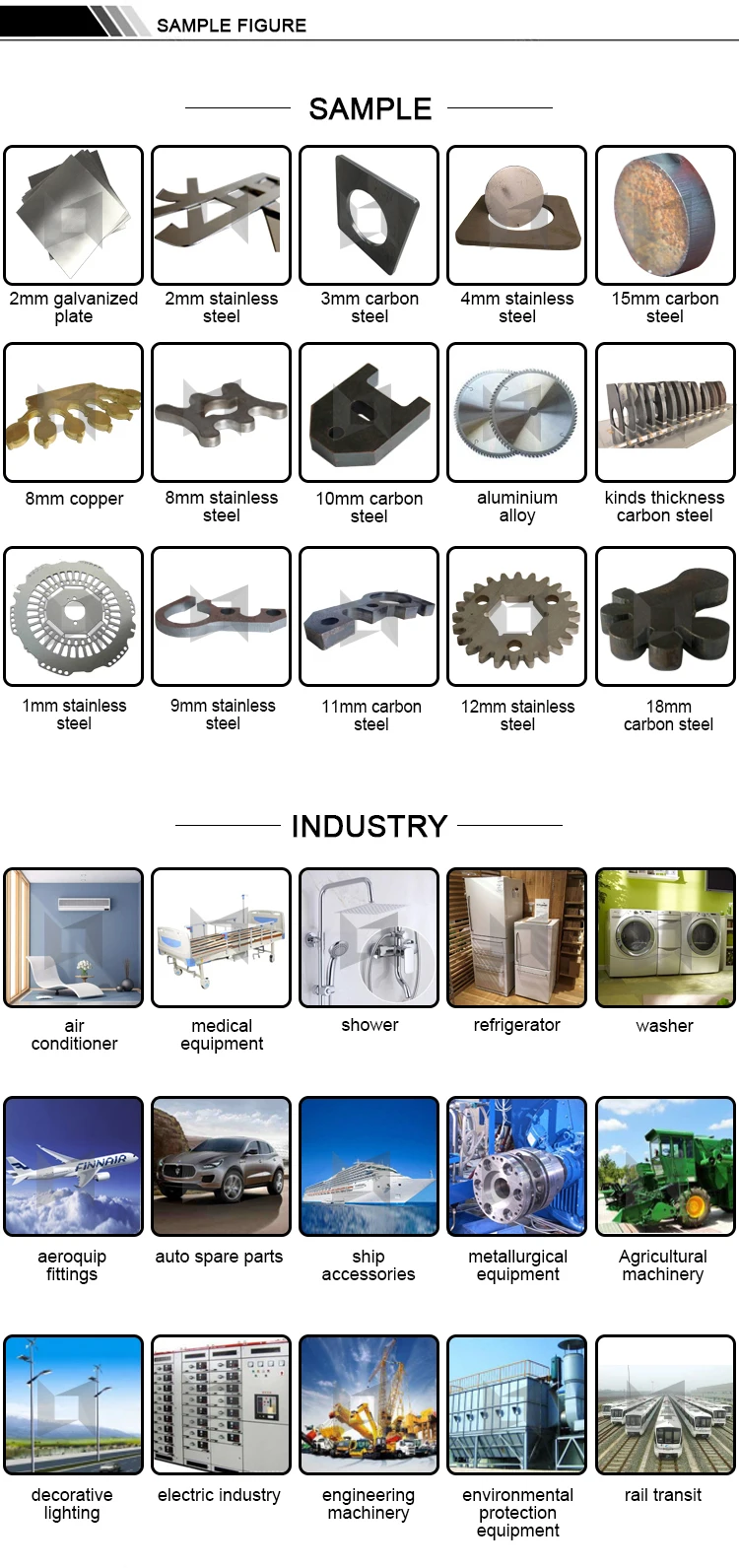 JNLINK NEW Production Precision Metal Plate Fiber laser cutting machine