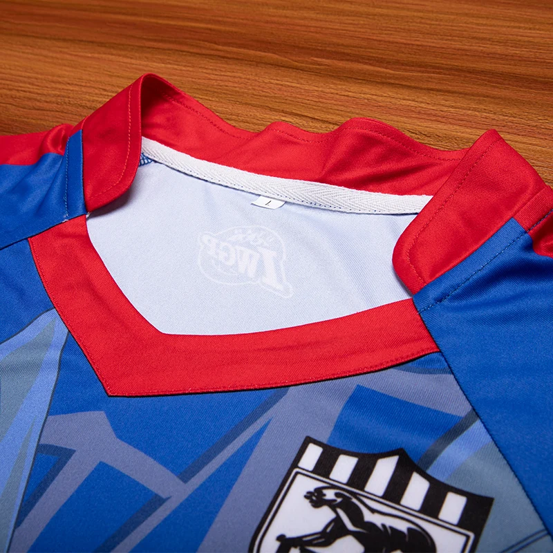sublimation printed football shirt OEM custom made soccer apparel