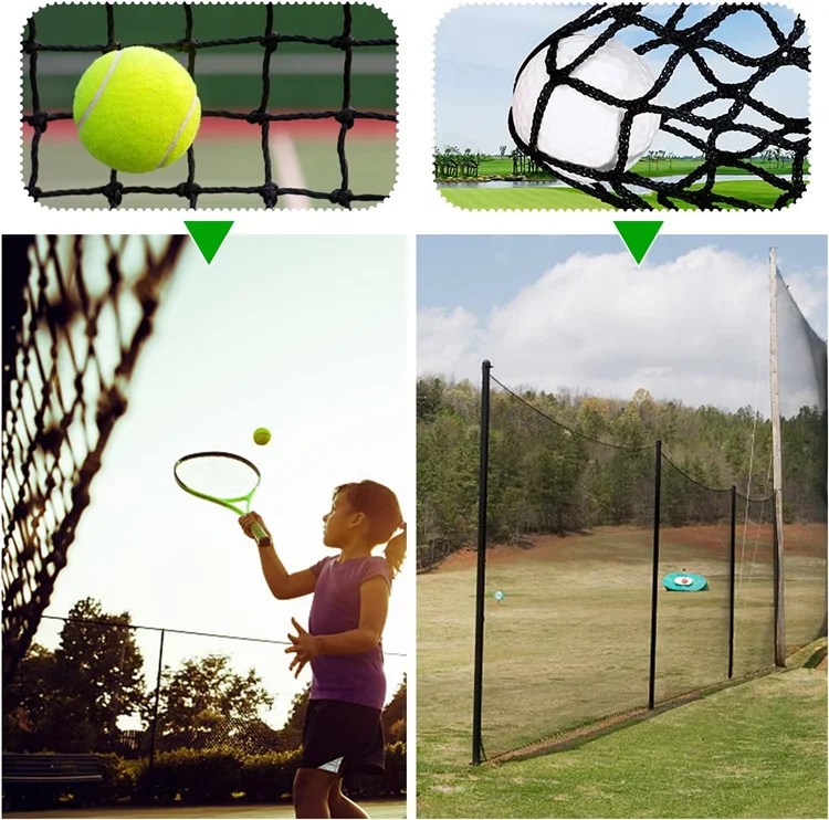 Heavy Duty Nylon Golf Driving Range Sports Barrier Nets Practice Net