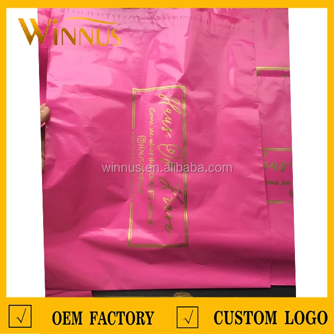 Cheap Wholesale Apparel Clothing Shirt Shipping Bags Custom Logo