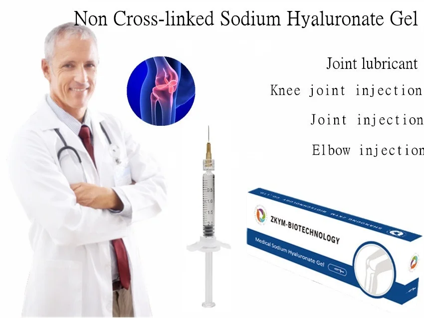 Non Cross Linked Hyaluronic Acid Gel Knee Joint Injection,Hyaluronic
