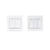 High quality home electrical switches panel white on off switch control set for sale