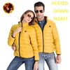 Wholesales Woman Men Selected White Duck Heated Down Jacket