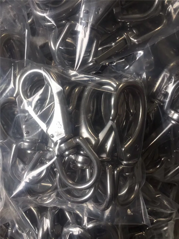 Stainless Steel Swivel Eye Bolt Snap Hook Large Eye 300x300   PT All