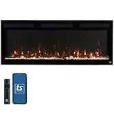 Electric Fireplace, 50", Wall, 500W - detail 20