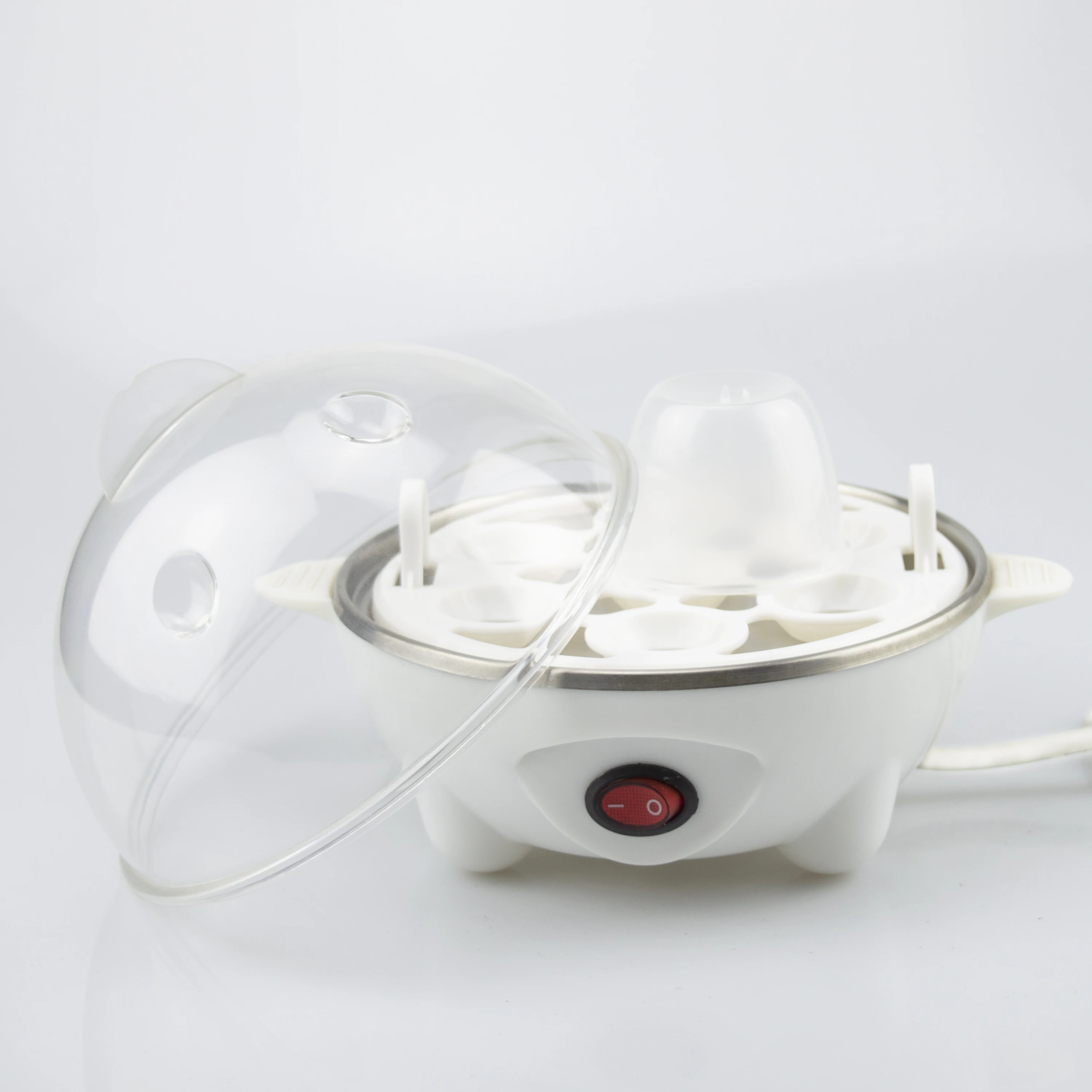 Portable Mini Quick Eggboiler Egg Steamer Cooker Stainless Steel