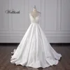 Deep v neck Embroidery pattern wedding gown sexy princess beaded see through white long Cathedral Roya tail lace wedding dresses
