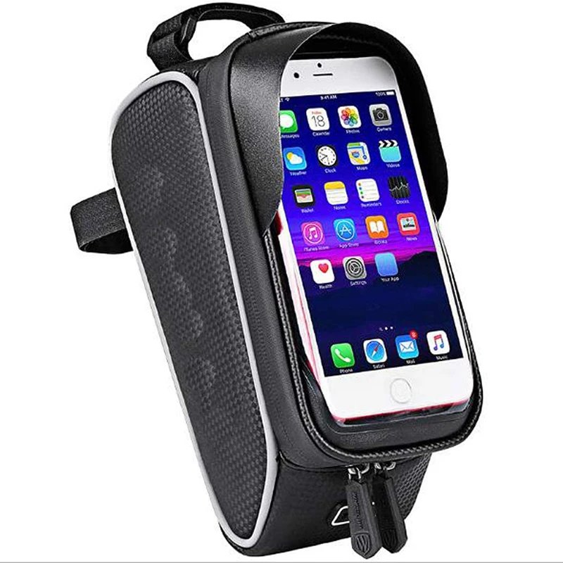 Large Capacity Waterproof Bicycle Mobile Phone Bag Eva Bike Bag Top ...