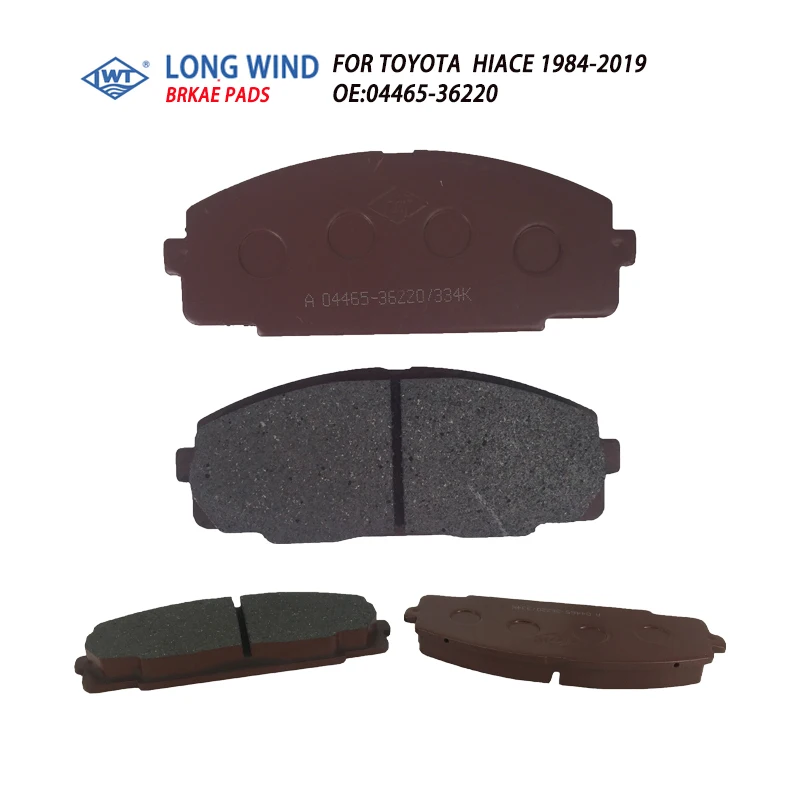 Lwt Japan Korean Car Parts Brake System Auto Front Rear Brake Pads For Toyota Quantum Prius