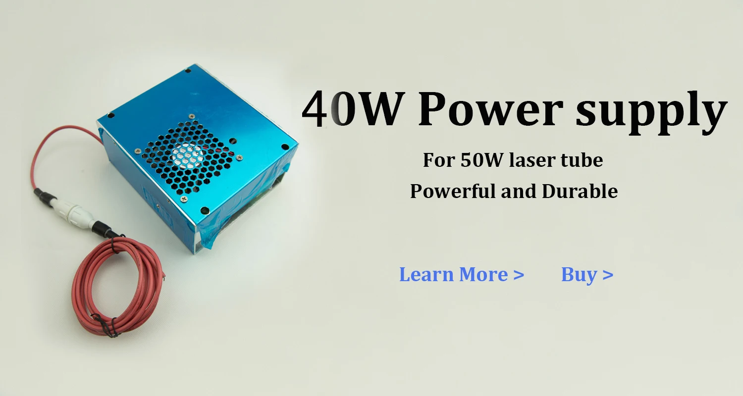 Zurong Power Supply Co2 40w 60w 80w 50w 100w 130w 150w 170w Co2 Laser