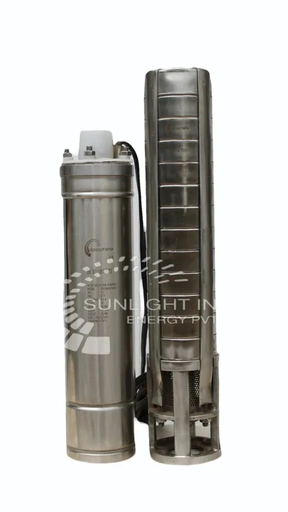 10 HP High Pressure Solar Submersible Water Pump for Farming and ...