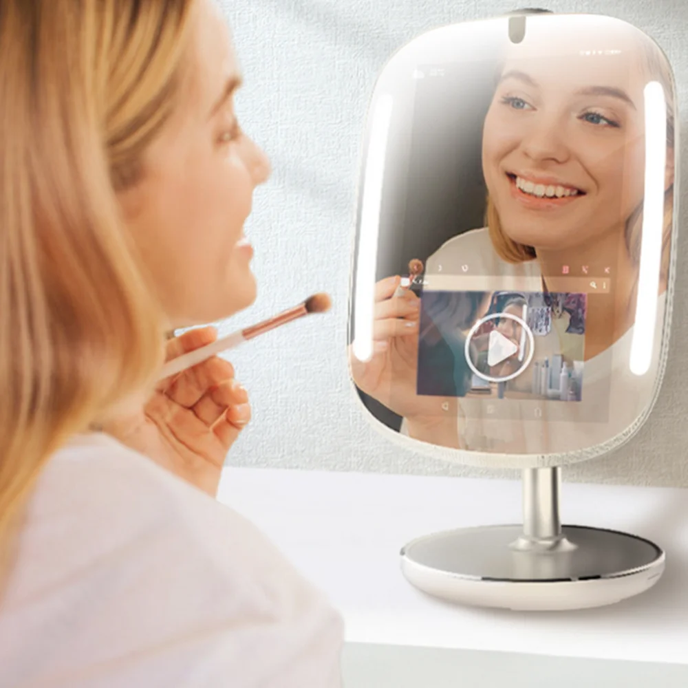 
Himirror Mini cosmetic Smart makeup Mirror 16G small table top mirror 