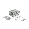 aluminium housing switch panel silver waterproof enclosure box