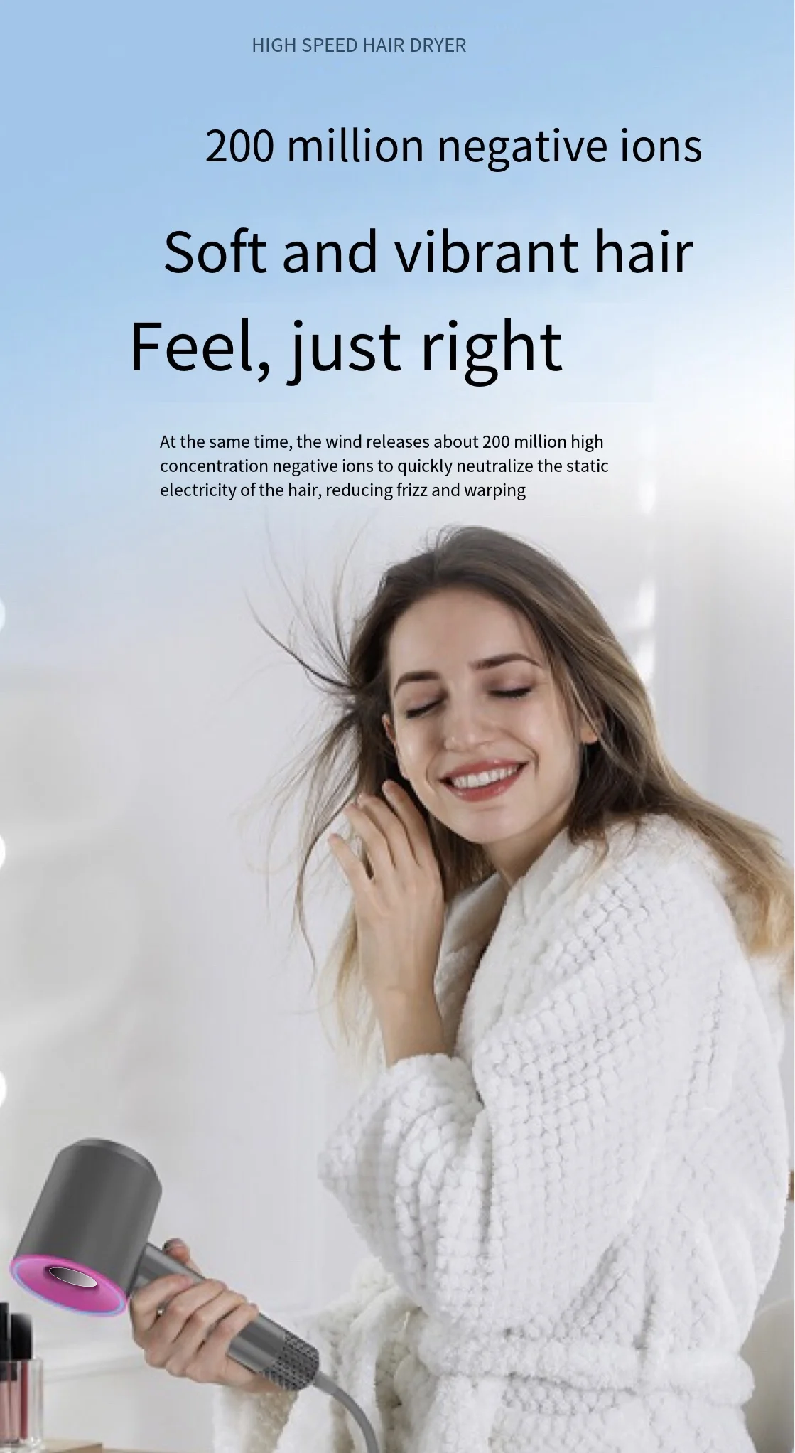 High Speed Negative Ion Hair Dryer 11dysfive Options Buy 2023 New