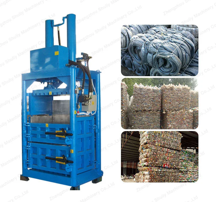 Automatic Aluminum Tin Can Baler Hydraulic Scrap Cans Recycling