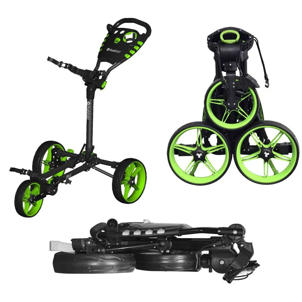 2021golf Trolley Flatfold Golf Trolley 3 Wheel Golf Trolley For Sale
