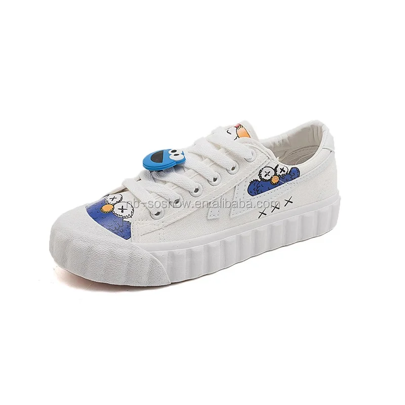 thick sole canvas shoes