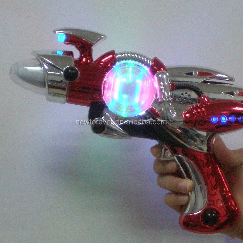 Gel Blaster Blinkee Light Up Spinning Barrel Space Gun Laser Space