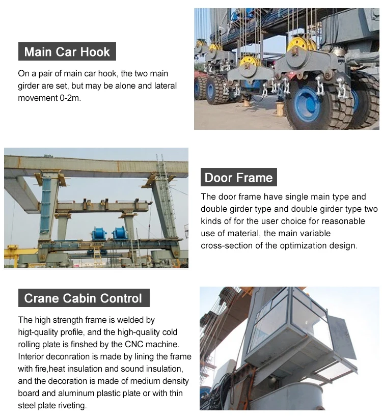 Yacht boat hoist lifting Gantry Crane Machine