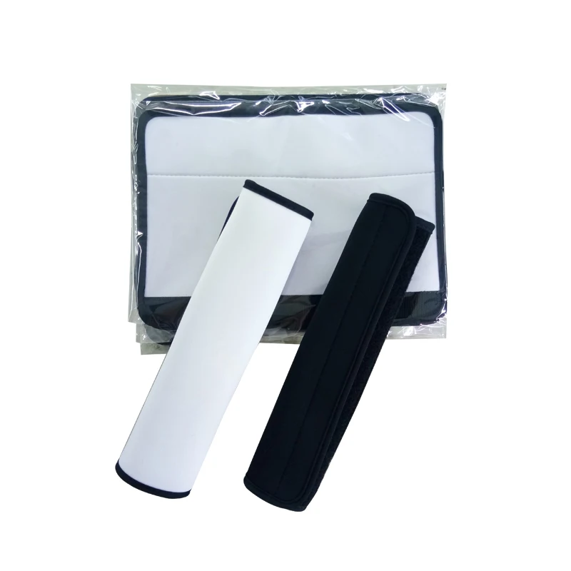 Rst Neoprene Blank White Sublimation Car Seat Belt Cover Buy Car Seat Belt Cover,Rst Blank