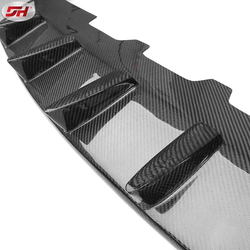 Carbon Fiber 1 Set Front Bumper Decoration Protection Gts-style Front Lip Carbon Fibre for Maserati Levante 2016-up Carton Box