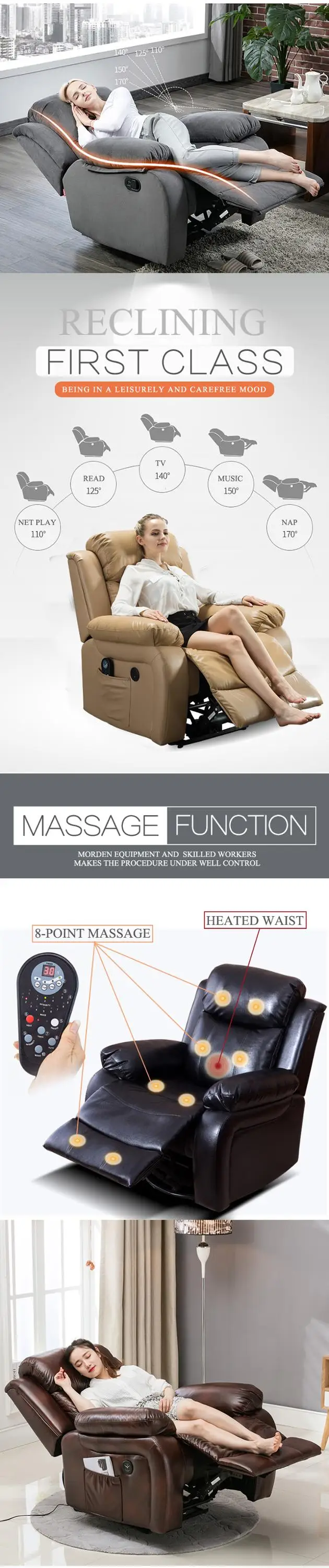 reclining sofa