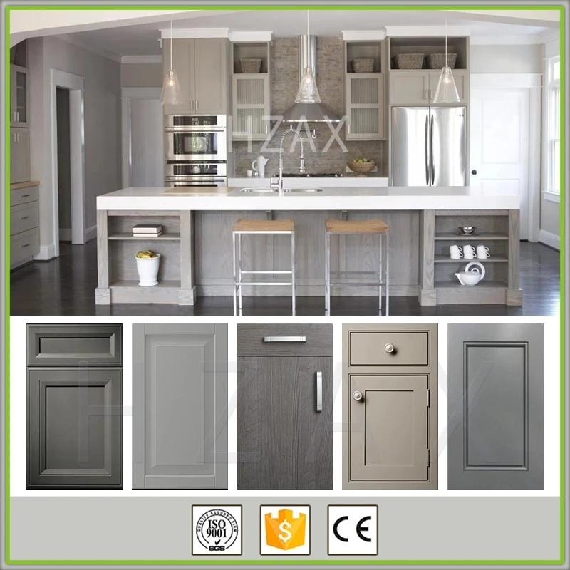 China New Design Kitchen Wall Hanging Cabinet, Solid Wood Kitchen Cabinet
