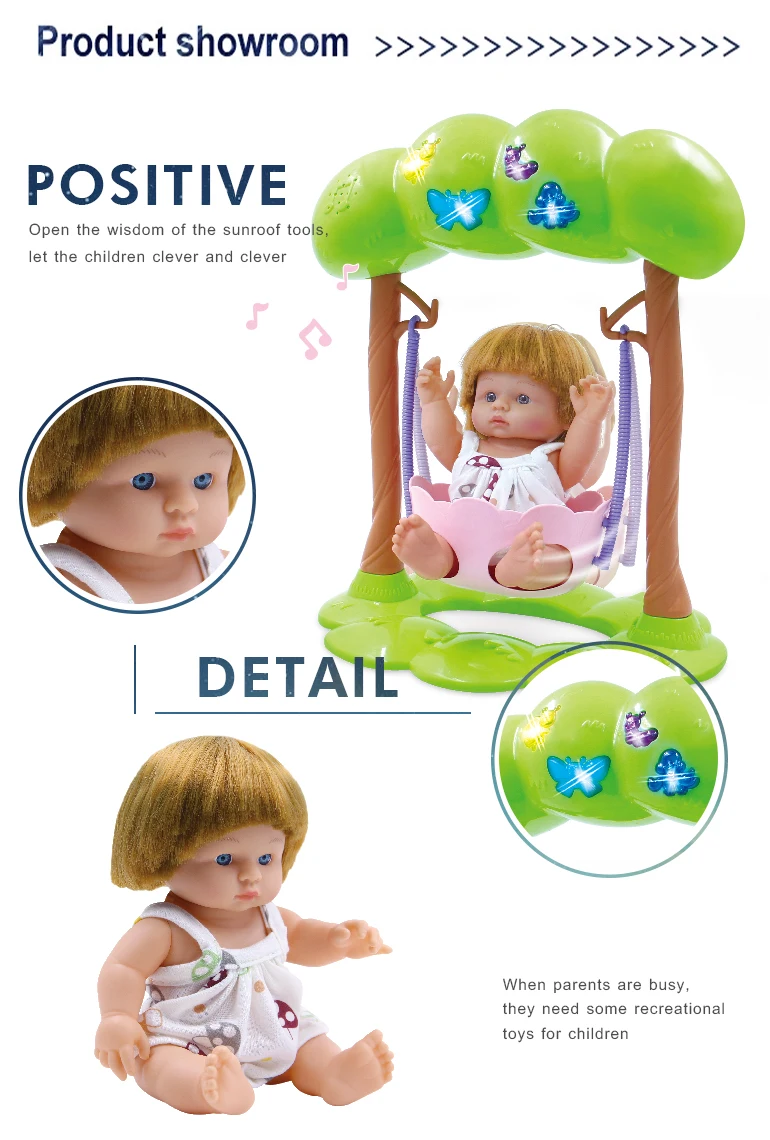 plastic doll cradle
