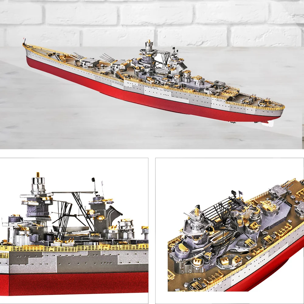 Piececool Novelties 2021 Toys Assembly Military Puzzle Classic Ship ...